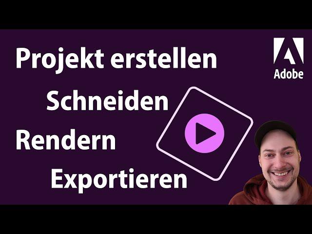 So erstellst du dein erstes Video - Adobe Premiere Elements | Tutorial