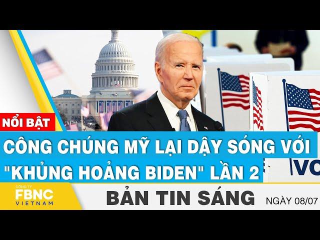 Tin Sáng 8/7 | Tổng thống Biden lại khiến người dân sốc lần 2 | FBNC