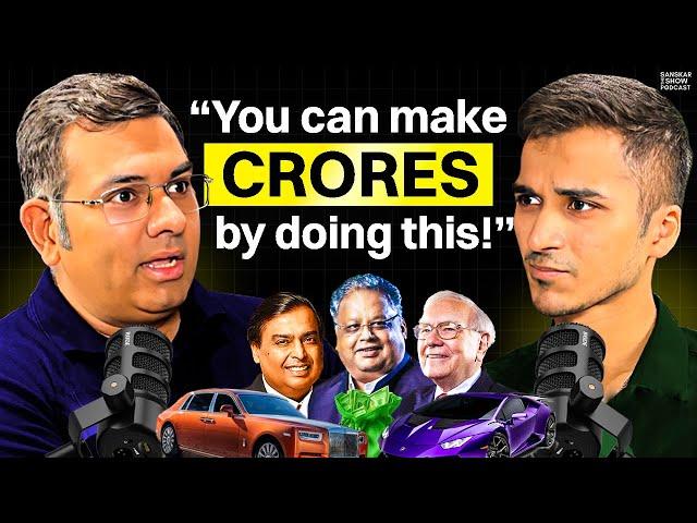 How To Become a CROREPATI Before 35 | #139 The Sanskar Show