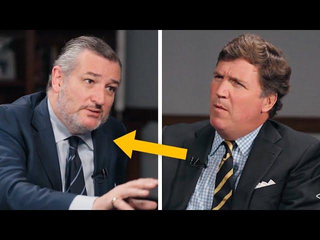Tucker Carlson BRUTALIZES Ted Cruz, MAGA civil war EXPLODES