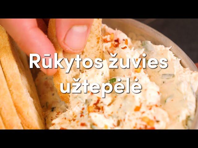 Rūkytos žuvies užtepėlė | Receptų receptai