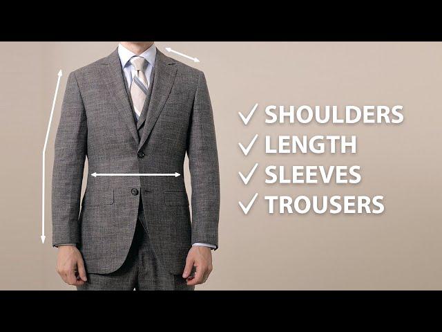 How a Suit Should Fit (2022 Guide)