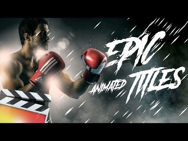 The BEST Title Pack - Final Cut Pro X