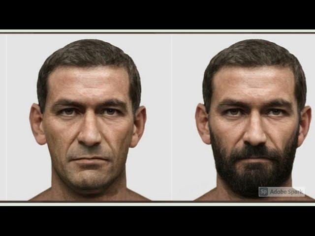 Facial Reconstructions of Yamnaya Aryan Skulls | Y-DNA Haplogroup R1B | Aryan Phenotypes