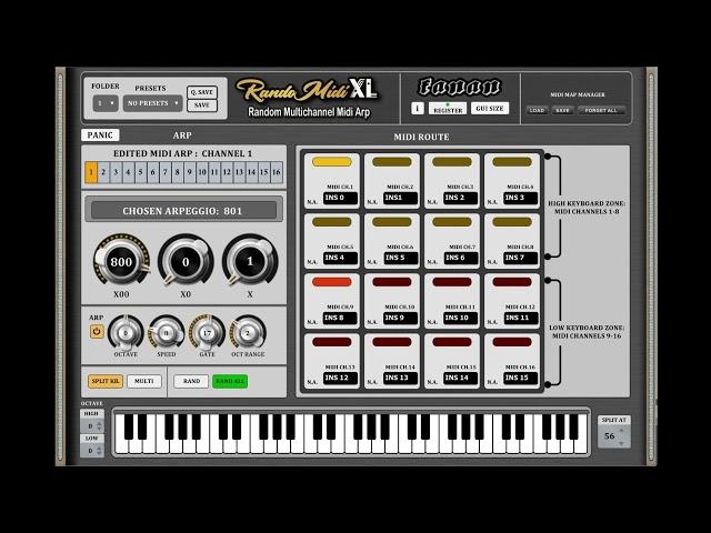 Fanan team releases Randomidi XL - MIDI controller for Windows