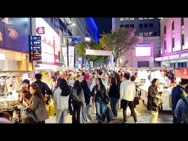 Seoul Walk, Myeongdong Shopping Street | 4K Korea Travel