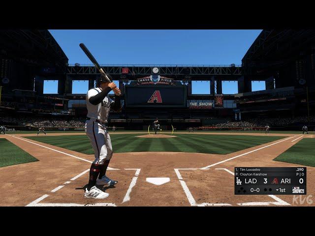 MLB The Show 21 - Los Angeles Dodgers vs Arizona Diamondbacks ​- Gameplay (PS5 UHD) [4K60FPS]