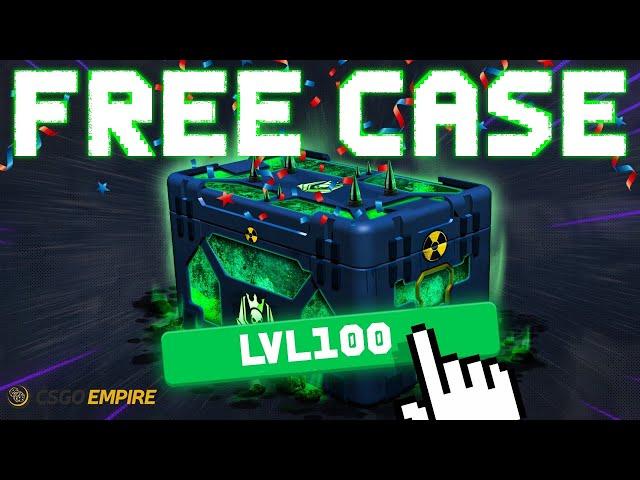 CSGOEMPIRE FREE LVL 100 CASE OPENING!!!!!!! #3 CSGOEmpire promo code Zlashy