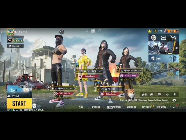 SURXONDARYO 75 TEAM  #pubg #pubgmobile #surxonyoutube #uzbekistan