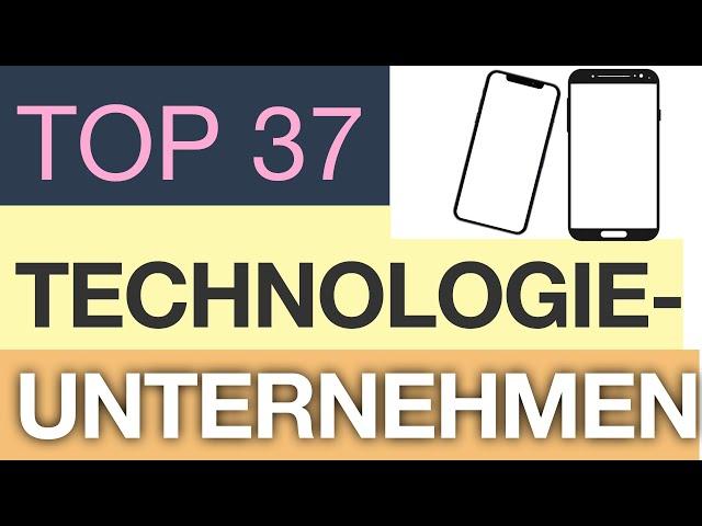 Technologieunternehmen – TOP 37 | BesserWissen