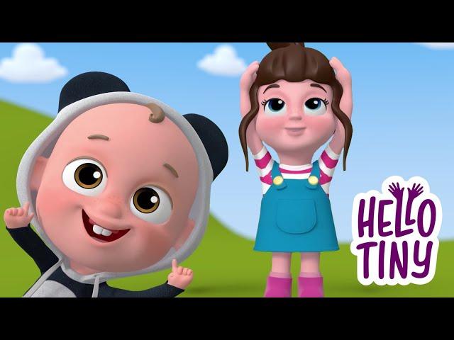 Head Shoulders Knees & Toes - Nursery Rhymes & Kids Songs