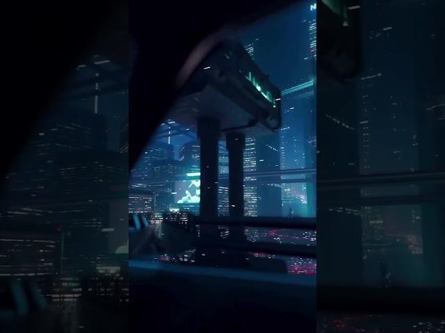 Driving late at night in Night City  #nightcity #nightcityvibes #gaming #cyberpunk2077 #cyberpunk