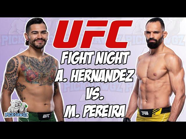 Hernandez vs Pereira Predictions | UFC Fight Night Las Vegas | UFC Bet With Me