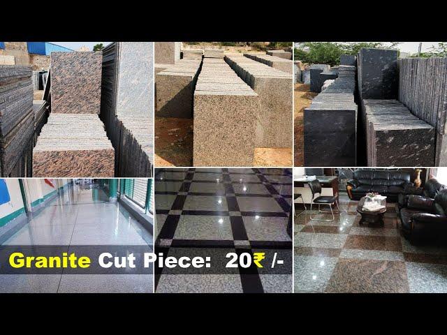 Granite Cut Pieces Cheaper Than Ceramic Tiles, Vitrified Tiles and Kota Stone!