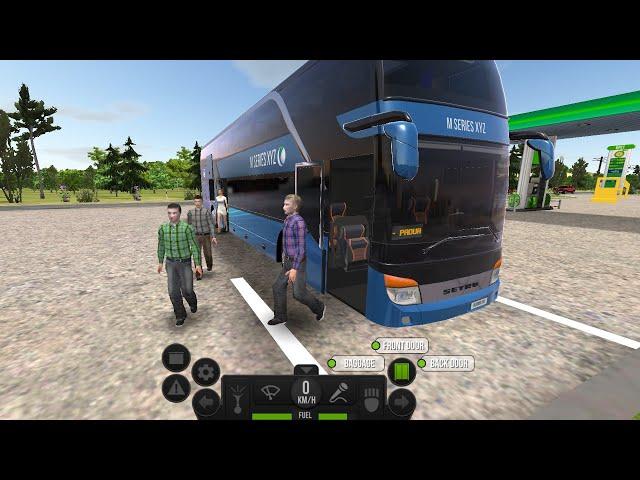The Long Way Adventure!!!Bus Simulator Ultimate || android Gameplay