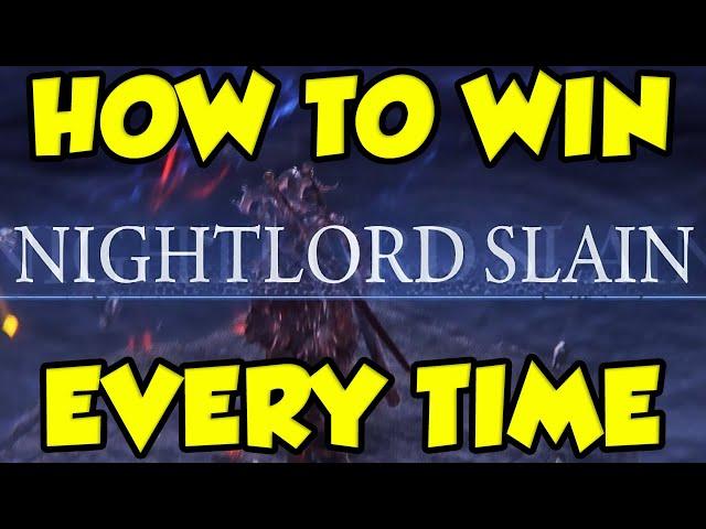 HOW TO WIN EVERY TIME IN ELDEN RING NIGHTREIGN - How To Beat Nightlords Guide
