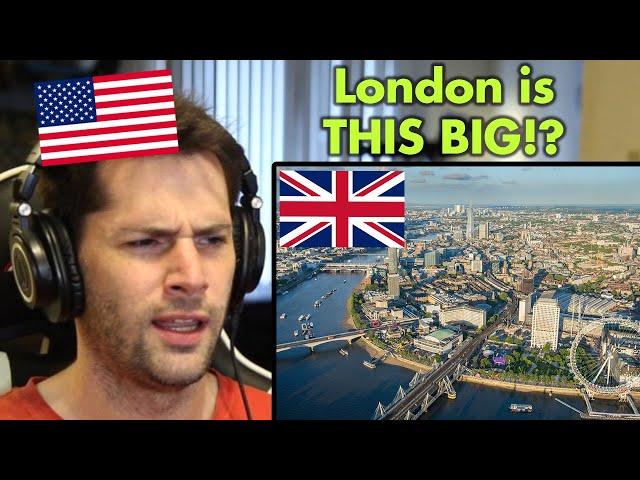 American Reacts to London VS New York City (City Comparison)