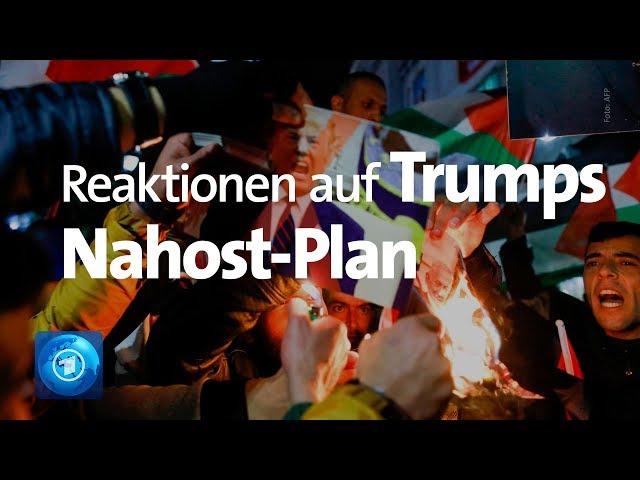 Palästinenserführung lehnt Trumps Nahost-Plan ab