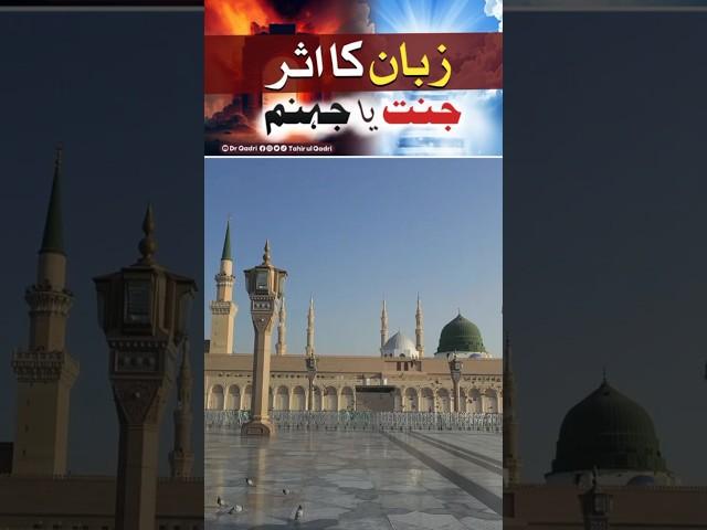 The Impact of Words: A Path to Paradise or Hell | Dr Tahir-ul-Qadri