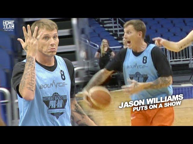 Jason Williams Showing Out in RETURN to Amway Center for the First Time Since He Was in the NBA