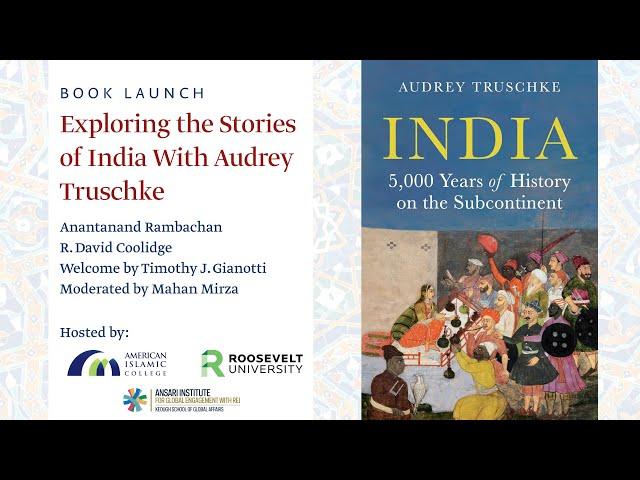 Book Launch: Exploring the Stories of India with Audrey Truschke