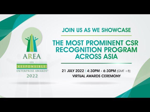 ASIA RESPONSIBLE ENTERPRISE AWARDS® (AREA) 2022