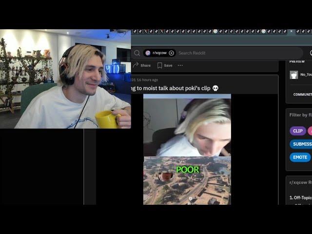 xQc Gets exposed for acting the same way as Pokimane