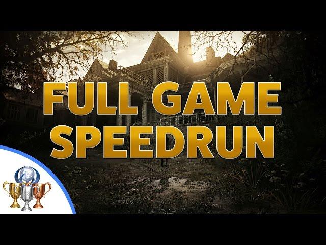 Resident Evil 7 Biohazard Speedrun - Full Game Walkthrough - Circular Saw & X-ray Glasses Reward