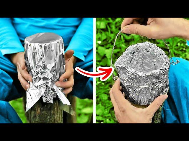 How To Survive Alone In The Forest || Clever Camping Hacks