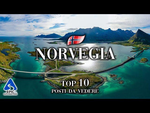 Norway: Top 10 Places and Sights to Visit | 4K Travel Guide