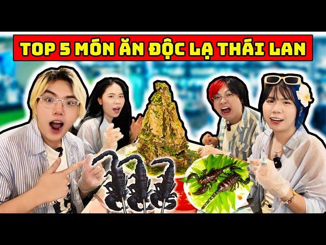 PHONG CẬN SAMMY NGÀY 1 DU LỊCH TẠI THÁI LAN CÓ GÌ VUI ? ĂN TOÀN ĐỒ ĂN ĐỘC LẠ