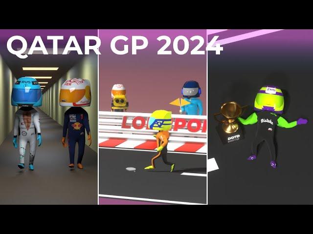 Qatar GP 2024 | Comic Scenes on F1 racing