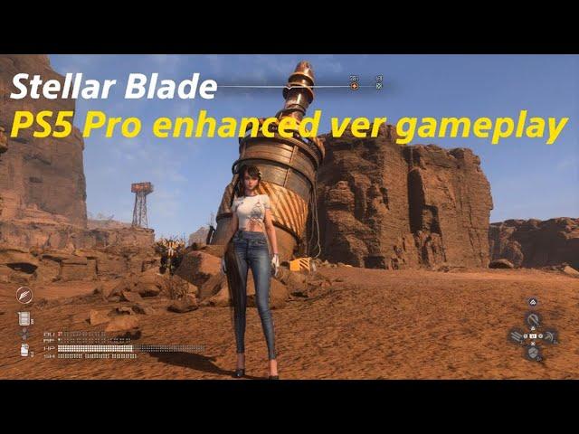 Stellar Blade PS5 Pro enhanced ver gameplay