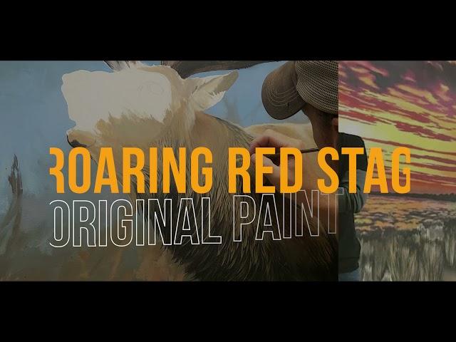 DSC Foundation Midyear Live Virtual Auction: Lowell Shapley's "Roaring Red Stag"