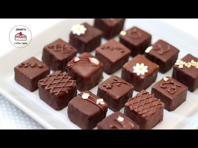 Amazing Homemade Brownie Chocolate Cubes for Valentine's Day