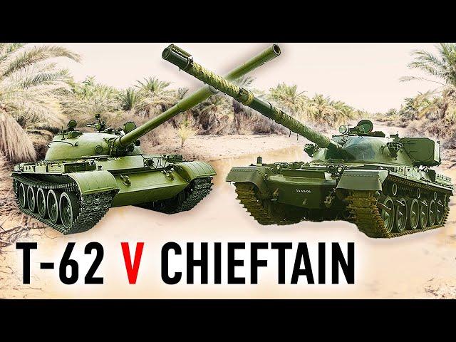 When Chieftain FOUGHT T-62 | Iran – Iraq War, 1981