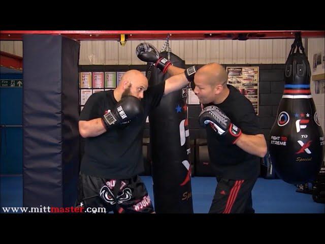 Boxing Glove Partner Drill: Jab -Catch 1-5, from Mittmaster.com
