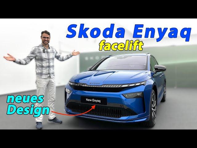 Update für das (fast) beliebteste Elektroauto: Skoda Enyaq Facelift Premiere