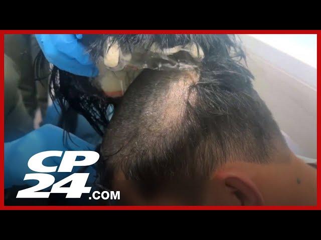 Police uncover cocaine stash hidden under man's wig