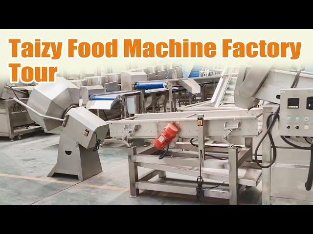 Inside Taizy Food Machine Factory: Explore Top-Quality Food Machinery!