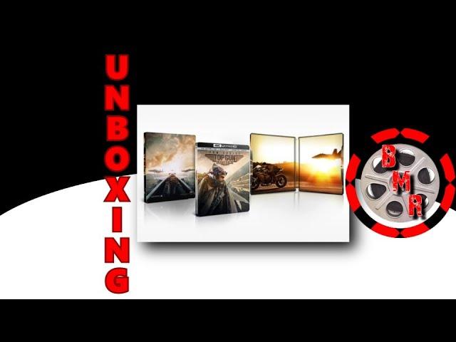 Top Gun: Maverick 4K UHD Steelbook Unboxing