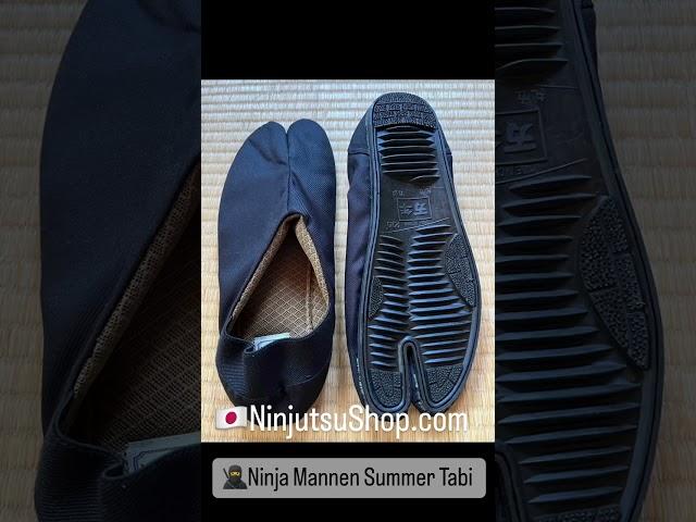 ESSENTIAL AGAINST THE HEATWAVE  Ninja Mannen Tabi Shoe for Ninjutsu training #ninjutsu #ninja