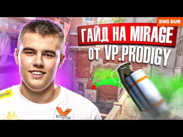 HOW TO PLAY MIRAGE IN CS2 | GUIDE FROM B1ST | VP.PRODIGY CS2