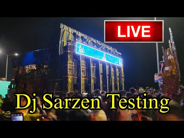 Live Dj Sarzen Testing  হরিদ্বার থেকে ️