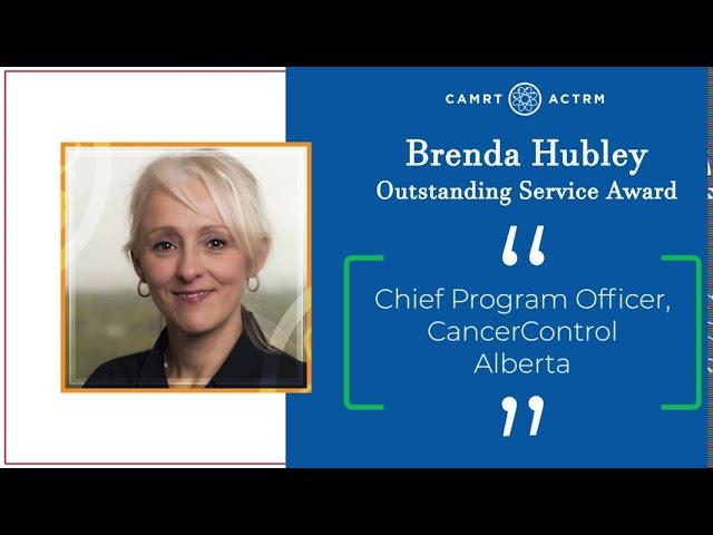 CAMRT CoE 2020 - Brenda Hubley