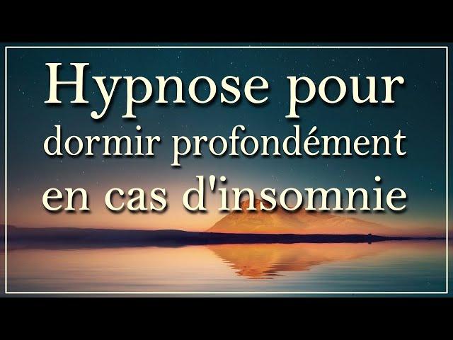 Hypnose pour dormir profondément en cas d'insomnie