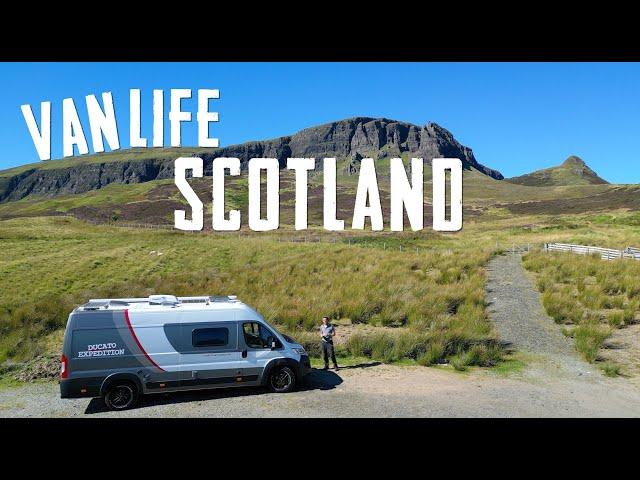 Long weekend - Isle of Skye - In the camper van