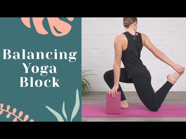 Balancing Yoga Block