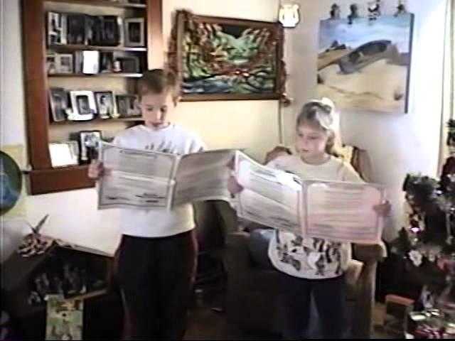 Tony and Kelly Rouse singing Christmas carols 2