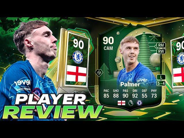 90 WINTER WILDCARD PALMER SBC PLAYER REVIEW - EA FC 25 ULTIMATE TEAM